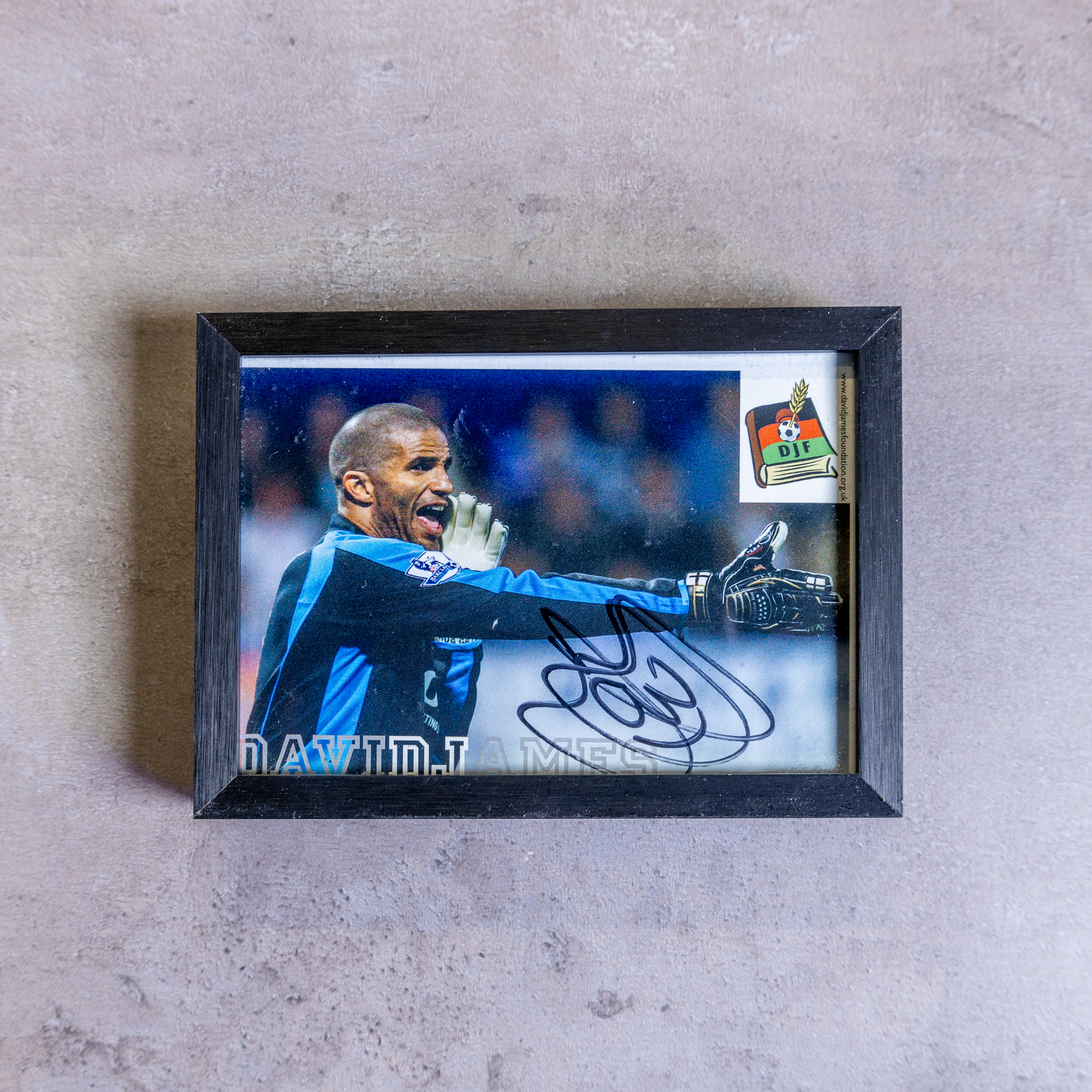 imoodini-David James signed Image